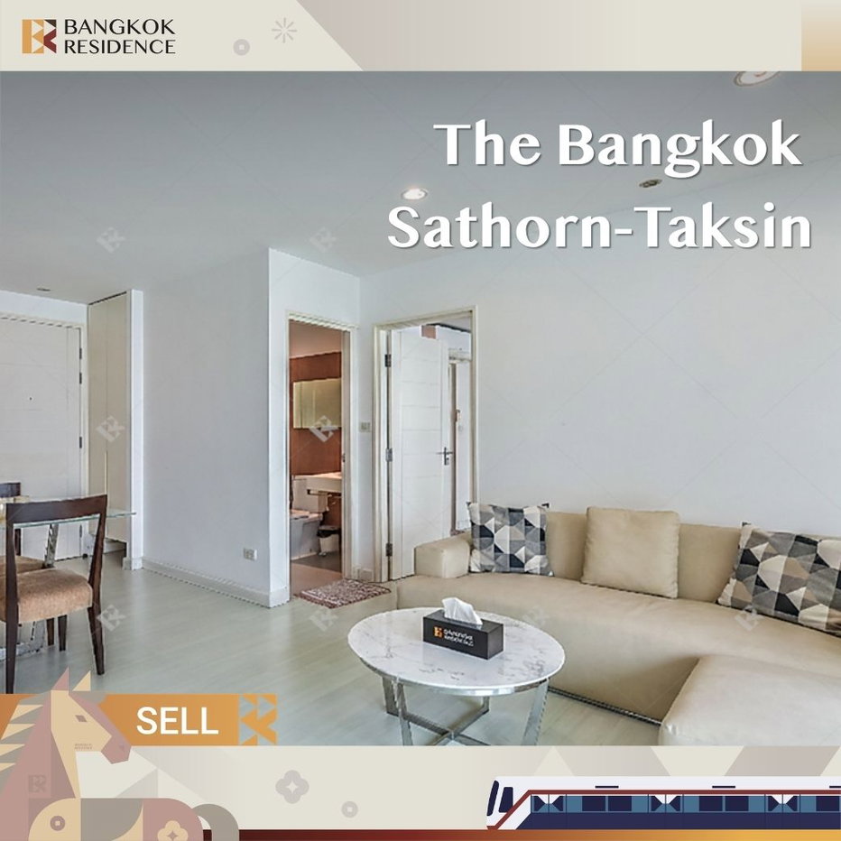 รูป ขายคอนโด ⚡️ ห้องสวยเฟอร์ครบ The Bangkok Sathorn-Taksin ใกล้ BTS กรุงธนบุรี 💛 - รูปที่ 1/10