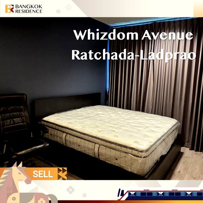Condos for sale : Condo for Sale ✨ Whizdom Avenue Ratchada-Ladprao, best price, near Mrt Ladprao