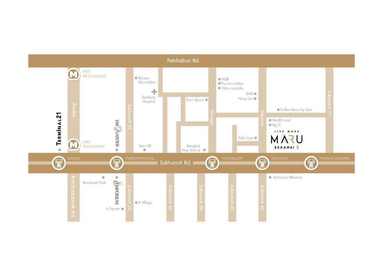 รูป คอนโด 2-ห้องนอน ที่ มารุ เอกมัย 2 ใกล้ BTS เอกมัย (ID 2807274) - รูปที่ 19/19