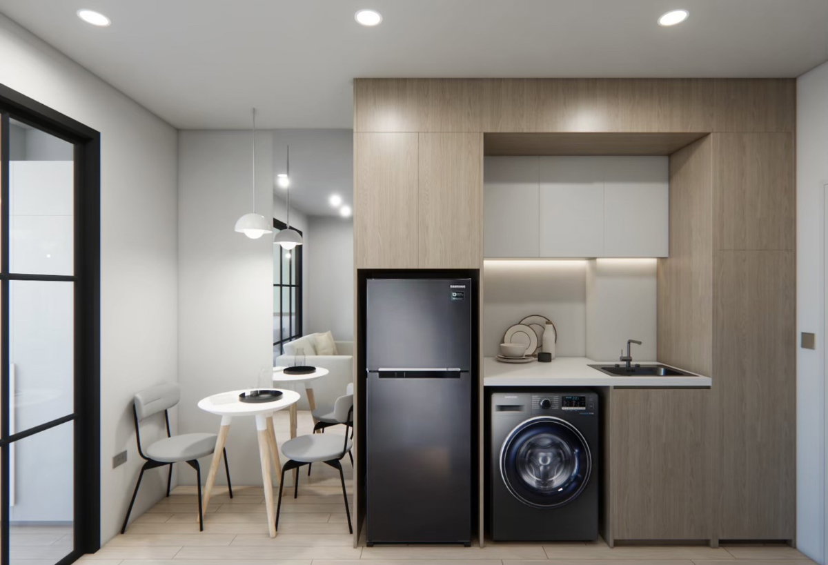 รูป ขาย ริมน้ำแมนชั่น คอนโด ห้องกำลังรีโนเวท ใกล้มหาวิทยาลัยเชียงใหม่ (ID:1343CS)  - รูปที่ 7/7