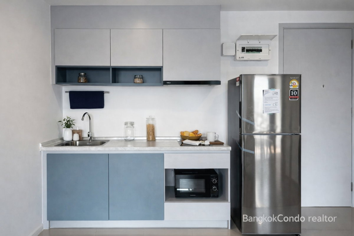 รูป 🍀🍀 Prime condo location 🚆ให้เช่า📌 นิช โมโน พระราม 9(Line:@rent2022)MRT ศูนย์วัฒนธรรมแห่งประเทศไทย✨พร้อมเข้าอยู่  ✨ A11183 - รูปที่ 12/16