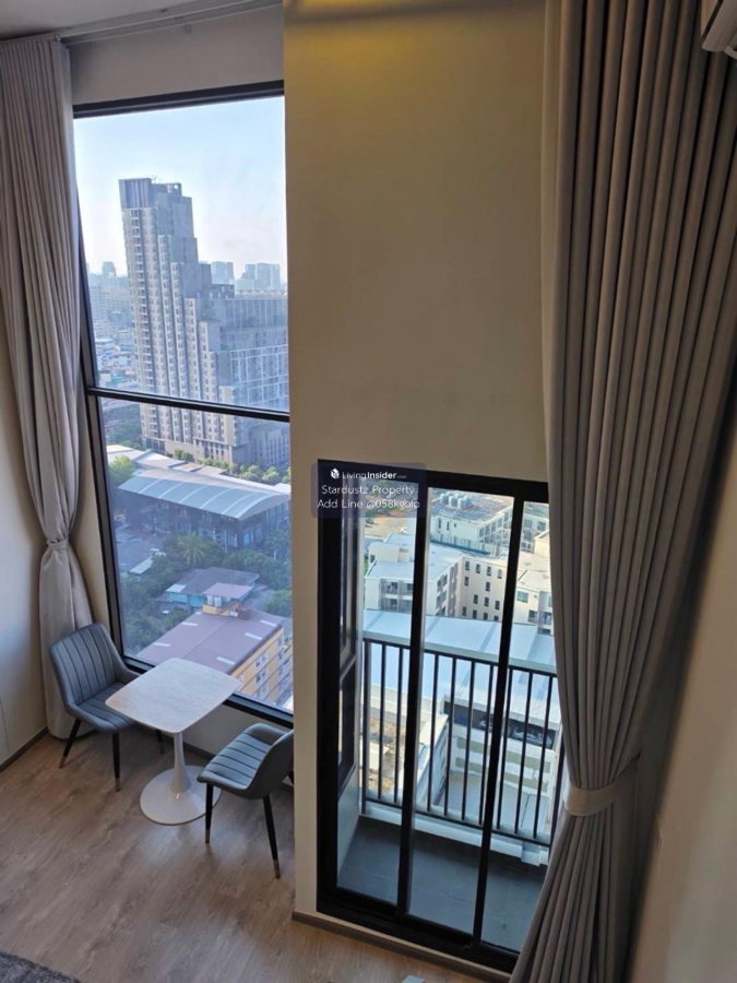 รูป SOHO Bangkok Ratchada 1 ห้องนอน Duplex 38 ตร.ม.  ชั้น 19 ใกล้ MRT ห้วยขวาง 200 เมตร Free wifi 🔥 - รูปที่ 8/27