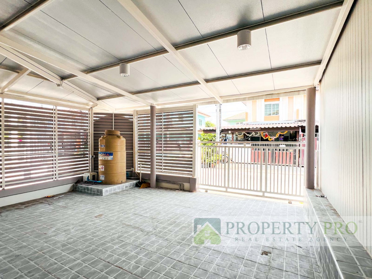 รูป ขาย บ้าน พฤกษา D รังสิต คลอง 3 ทาวน์โฮม 2 ชั้น ขนาด 23 ตรว 120 ตรม 2 นอน 2 น้ำ หลังมุม รีโนเวทใหม่  ใกล้ รังสิต-นครนายก คลองหลวง พหลโยธิน : SL26S-008 - รูปที่ 15/17