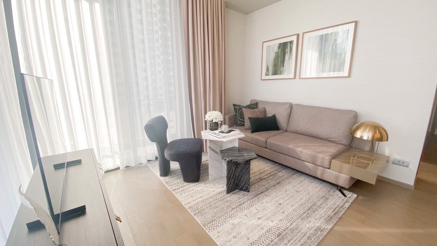 รูป Celes Asoke 2 bedrooms, for rent - รูปที่ 4/17