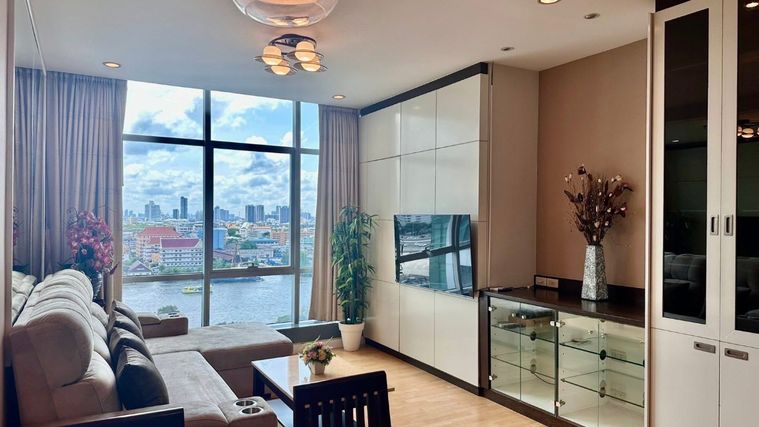 RS5815 ให้เช่า คอนโด Baan Sathorn Chaopraya ใกล้ BTS สะพานตากสิน