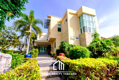 บ้านเดี่ยว ม.ราชภัฏสวนดุสิต หัวหิน : วิลล่าหรูติดทะเลหัวหิน สำหรับขาย – 4 ห้องนอน พร้อมสระว่ายน้ำส่วนตัว