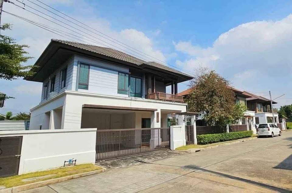รูป ให้เช่าบ้านเดี่ยว โครงการเศรษฐสิริ รวมโชค สันทราย เชียงใหม่ พร้อมเฟอร์นิเจอร์ครบ เข้าอยู่ได้ทันที (R1045) T.0946511456 - รูปที่ 2/14