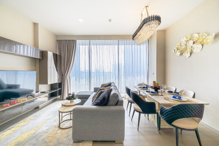 Celes Asoke 2 bedroom ( mrt sukhumvit) 🔑🎈