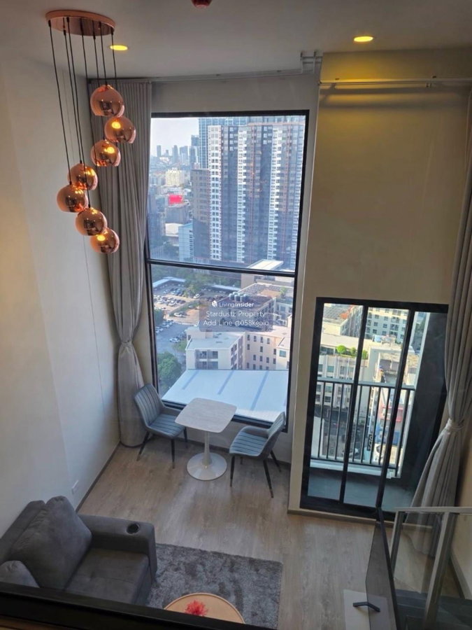 รูป SOHO Bangkok Ratchada 1 ห้องนอน Duplex 38 ตร.ม.  ชั้น 19 ใกล้ MRT ห้วยขวาง 200 เมตร Free wifi 🔥 - รูปที่ 13/27
