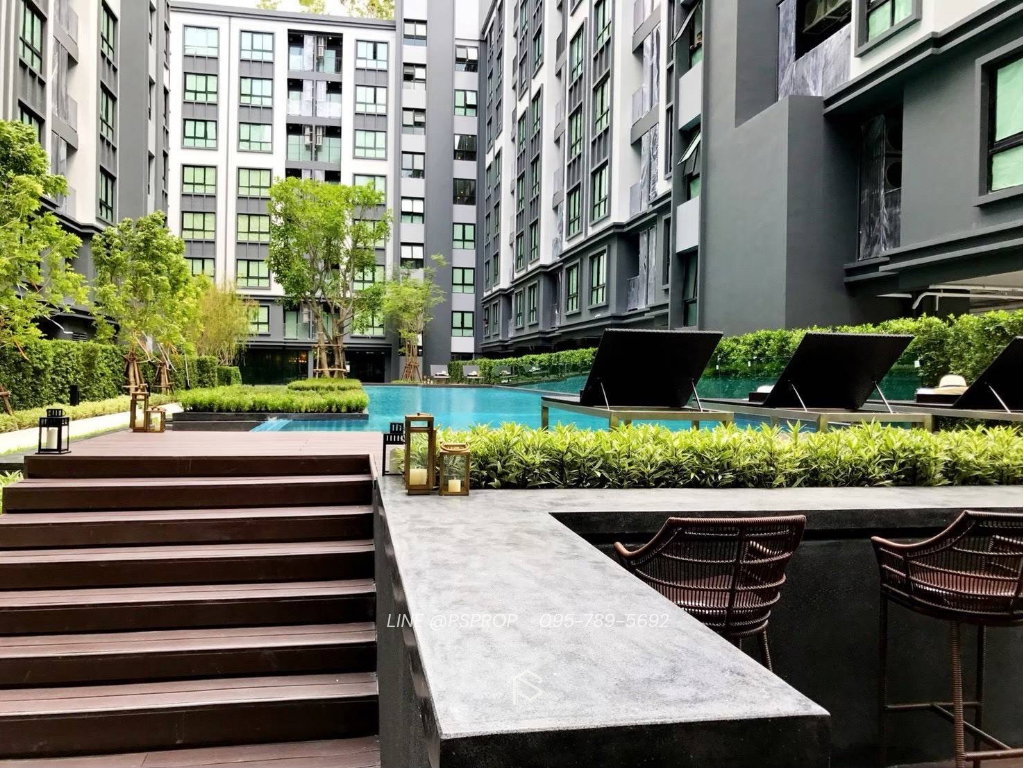 รูป คอนโดเช่าศรีราชา ใกล้ ม.เกษตรศรีราชา 𝐊𝐞𝐧𝐬𝐢𝐧𝐠𝐭𝐨𝐧 𝐒𝐫𝐢𝐫𝐚𝐜𝐡𝐚  ✅ พร้อมเข้าอยู่ #CR0431 - รูปที่ 2/9