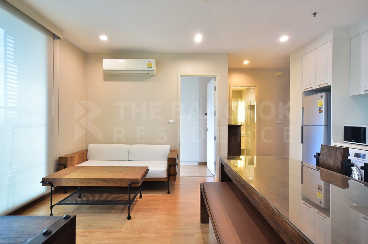รูป  เช่าคอนโด 🌟 รีโนเวทใหม่ Q House Sukhumvit 79 ใกล้ BTS อ่อนนุช 2นอน 60ตรม 32k 🚀  - รูปที่ 5/8