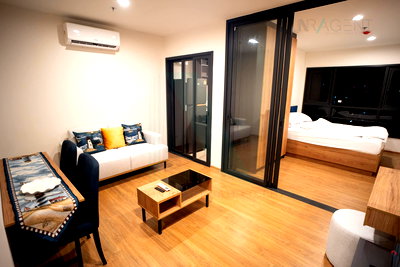 Condos for rent Central  Ladprao (Central Lat Phrao) : 🚩 For Rent Condo THE LINE VIBE Building 1, Floor 9,1 bed room, Room size 37 sqm