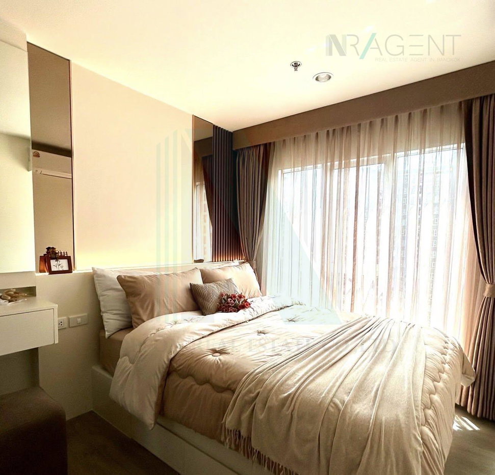 รูป 🚩 ให้เช่าคอนโด รีเจ้นท์ โฮม บางนา อาคาร D ชั้น 26 1 ห้องนอน ขนาด 28 ตรม ใกล้ BTS บางนา - รูปที่ 6/8