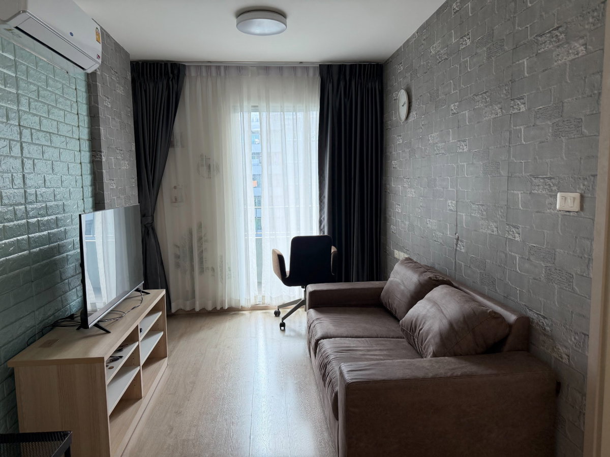 รูป ด่วน‼️ ให้เช่า คอนโด ราคาดี  คอนโด เอลลิโอ เดลเรย์ ห้องสวย เฟอร์ครบ พร้อมเข้าอยู่ LINE ibassyaa - รูปที่ 1/7