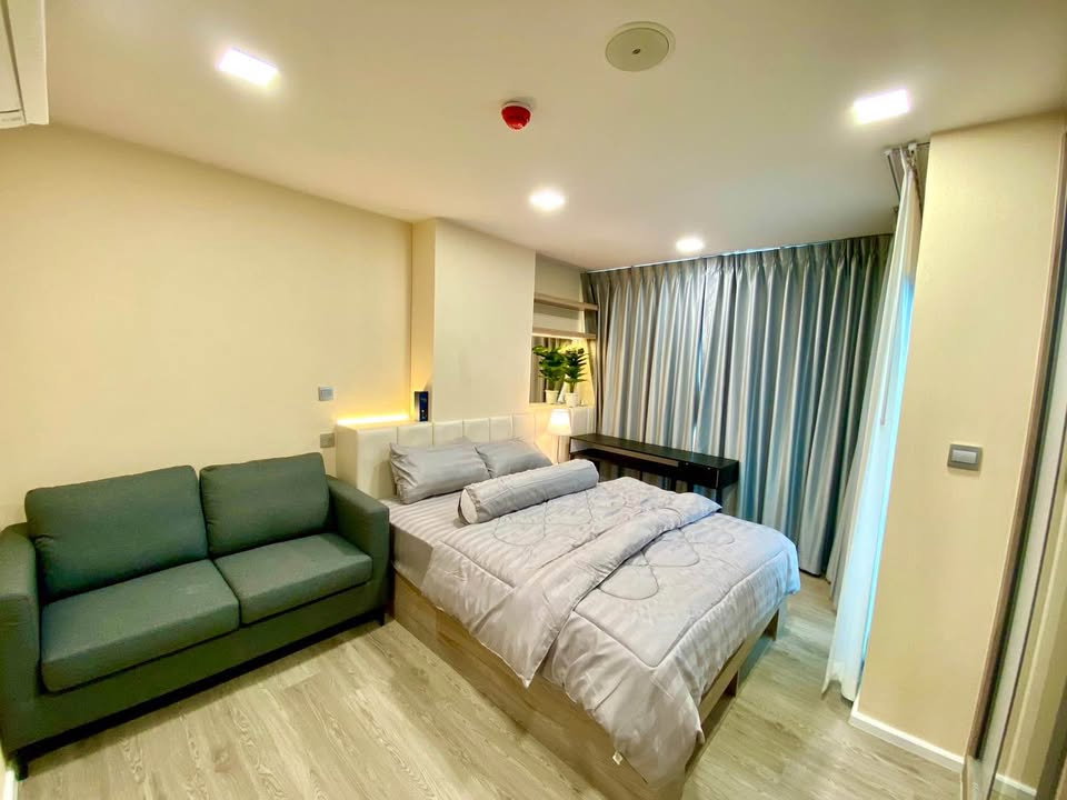 รูป ขายคอนโดแต่งครบพร้อมเข้าอยู่ ราคาถูกที่สุดในโครงการ Kave Town Colony ตึก C ห้องมุมส่วนตัว ทิศดี ใกล้ ม.กรุงเทพ - รูปที่ 6/8