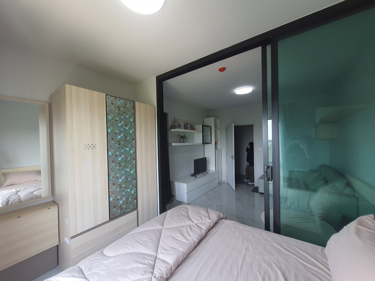 รูป ⛔️ติดจอง⛔️ยูนิโอ พระราม 2 - ท่าข้าม. *ห้องใหญ่* ตึก C, ชั้น 5*วิวสระ *ใกล้ Central พระราม 2 [RAR2301-1115]💚Line id: @thefirstagent - รูปที่ 3/14