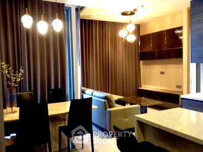 Condos for rent Asoke Road : 2-BR Condo at The Esse Asoke near MRT Sukhumvit (ID 824547)
