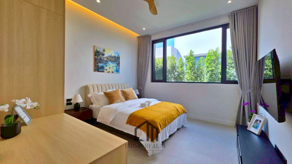 รูป วิลล่าสไตล์โมเดิร์นพร้อมสระว่ายน้ำส่วนตัว ในหัวหิน - รูปที่ 10/15