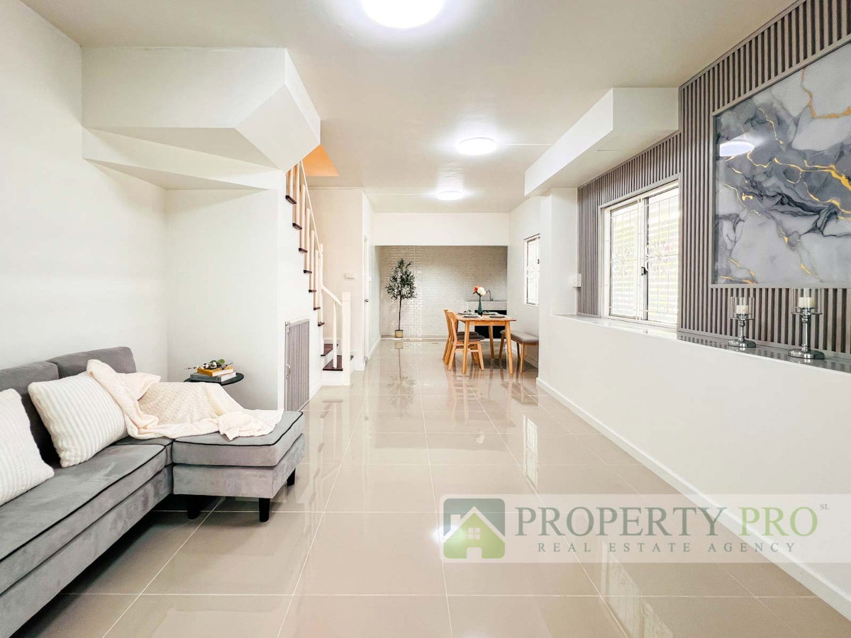 รูป ขาย บ้าน พฤกษา D รังสิต คลอง 3 ทาวน์โฮม 2 ชั้น ขนาด 23 ตรว 120 ตรม 2 นอน 2 น้ำ หลังมุม รีโนเวทใหม่  ใกล้ รังสิต-นครนายก คลองหลวง พหลโยธิน : SL26S-008 - รูปที่ 4/17