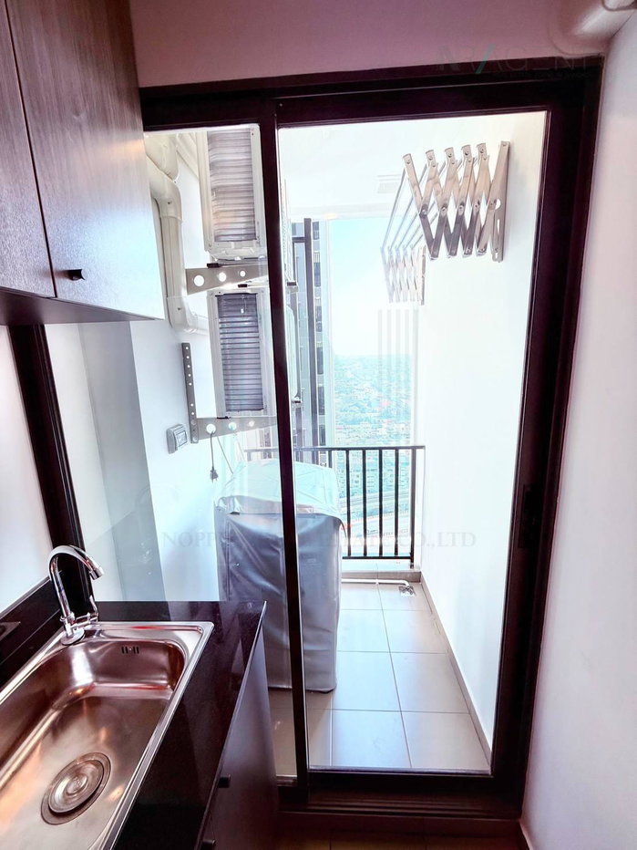 รูป 📌 ให้เช่าคอนโด รีเจ้นท์ โฮม วุฒากาศ อาคาร 1 ชั้น 24 1 ห้องนอน ขนาด 26 ตรม ใกล้ BTS วุฒากาศ - รูปที่ 7/8