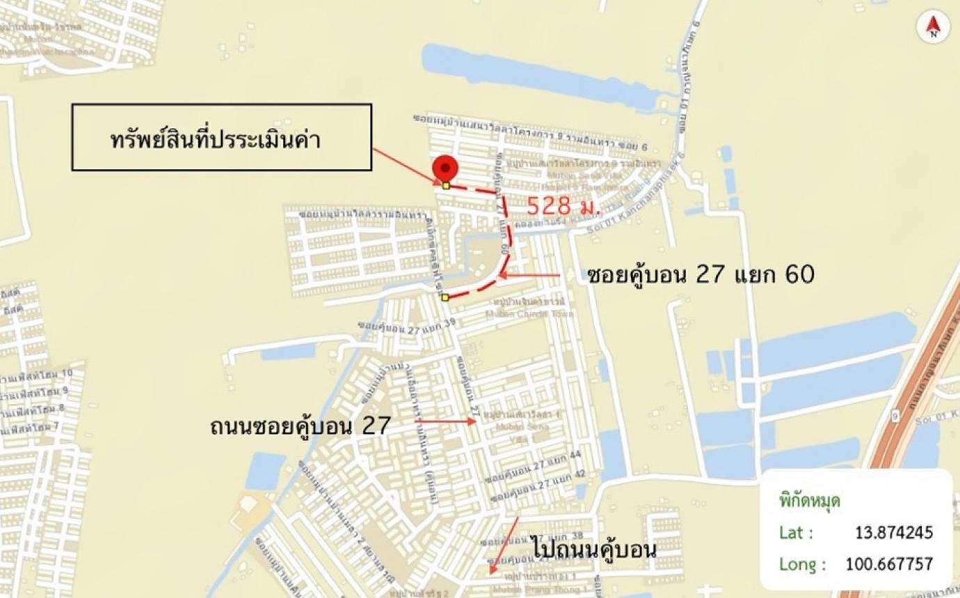 รูป ทาวน์เฮ้าส์ 18 ตร.วา เสนาวิลล่า โครงการ 9 เขตบางเขน กรุงเทพมหานคร 1.6M - รูปที่ 18/18
