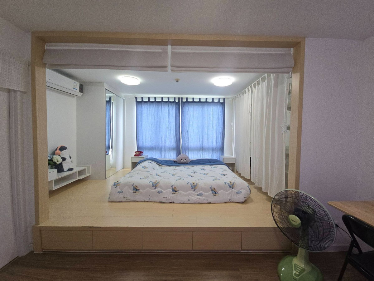 รูป ✨ให้เช่าคอนโด ICondo ศาลายา 2 The Campus ใกล้มหิดล ห้องสวย วิวสนามกอล์ฟ เฟอร์ครบ พร้อมอยู่ 🎓 - รูปที่ 9/12