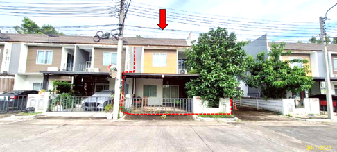 ทาวน์เฮ้าส์ 27.1 ตร.วา เดอะคัลเลอร์ส วงแหวน-ราชพฤกษ์ บางบัวทอง นนทบุรี 2.8M