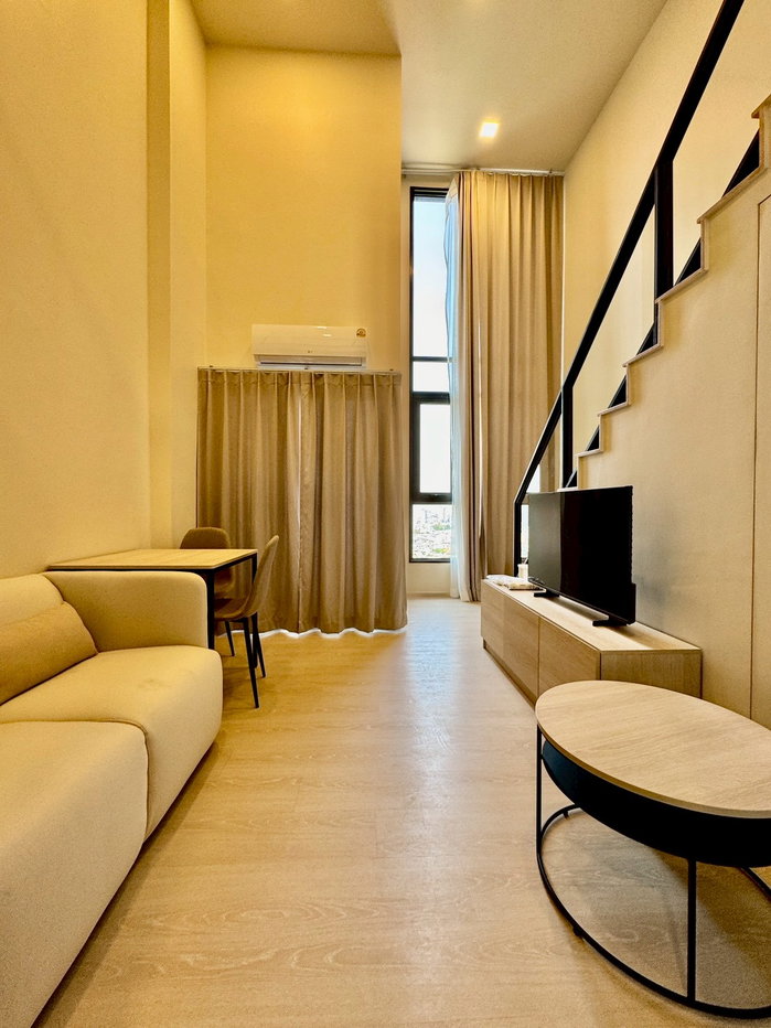 รูป CD275/ปล่อยเช่า Flo by Sansiri ห้องสวยชั้นสูงบนชั้น 21 วิวเมืองเปิดกว้าง ใกล้ ICONSIAM - รูปที่ 3/5
