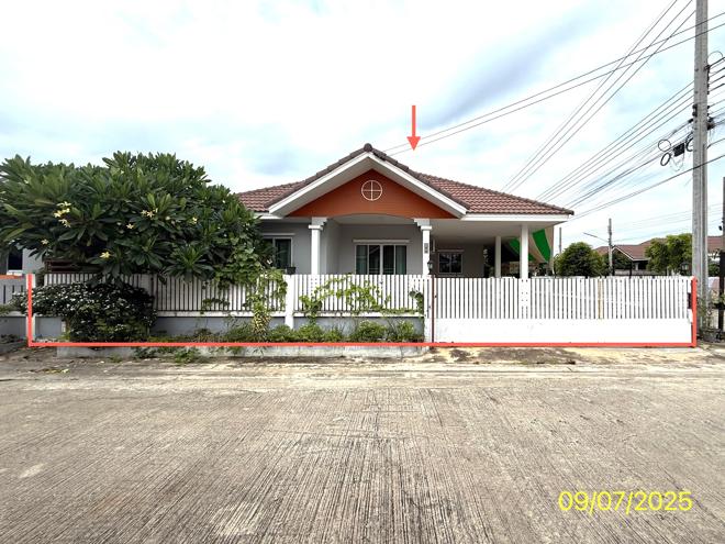 รูป บ้านเดี่ยว 55.7 ตร.วา รติรัตน์ ถนนต้นเชือก-วัดมะสง ไทรน้อย นนทบุรี 2.8M - รูปที่ 1/24