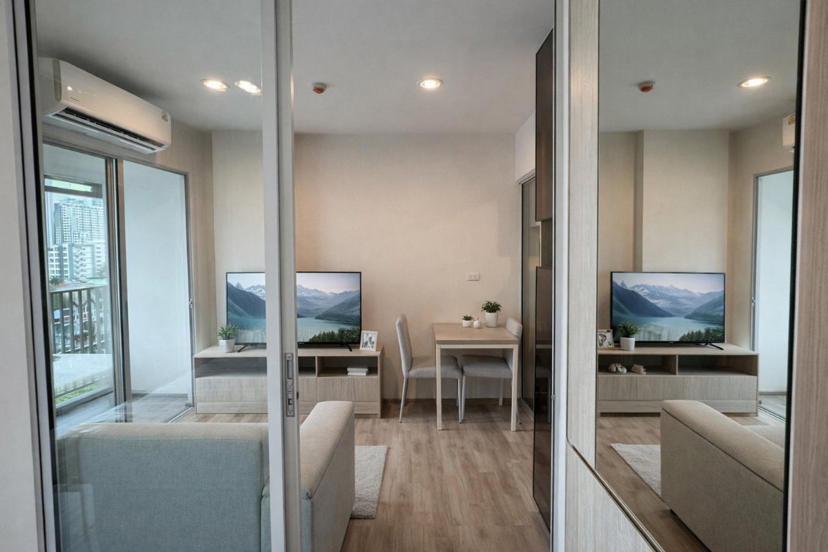 รูป 🍀🍀  Fully Furnished 💝ให้เช่า📌 นิช โมโน รามคำแหง (Line:@rent2022)✨พร้อมเข้าอยู่  ✨ A11178 - รูปที่ 6/14
