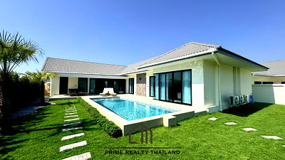 บ้านเดี่ยว ม.ราชภัฏสวนดุสิต หัวหิน : พูลวิลล่าหรูสไตล์โมเดิร์น หัวหิน ซอย 112 🌤