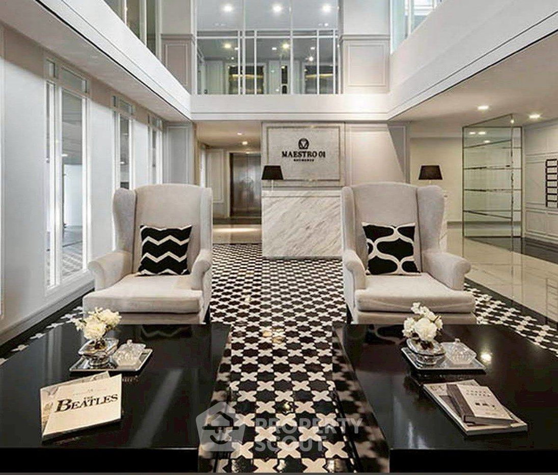 รูป คอนโด 2-ห้องนอน ที่ มาเอสโตร 01 สาทร - เย็นอากาศ ใกล้ MRT คลองเตย (ID 2810098) - รูปที่ 12/16