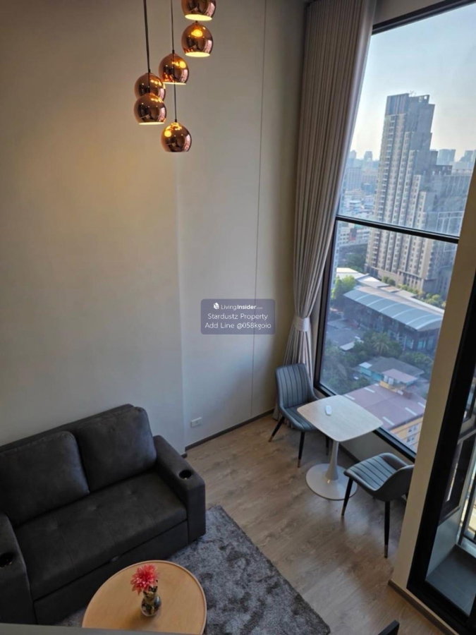 รูป SOHO Bangkok Ratchada 1 ห้องนอน Duplex 38 ตร.ม.  ชั้น 19 ใกล้ MRT ห้วยขวาง 200 เมตร Free wifi 🔥 - รูปที่ 10/27