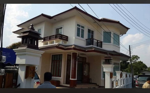 ขายบ้านเดี่ยวสองชั้น 3 ห้องนอน 3 ห้องน้ำ โซนแม่แฝก อ.สันทราย จ.เชียงใหม่ เฟอร์นิเจอร์ครบ (H421) T.0946511456