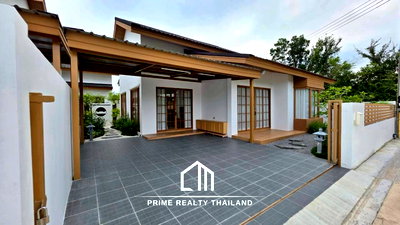 บ้านเดี่ยว ม.ราชภัฏสวนดุสิต หัวหิน : บ้านสวยสไตล์ญี่ปุ่น Muji Minimal ในหัวหิน