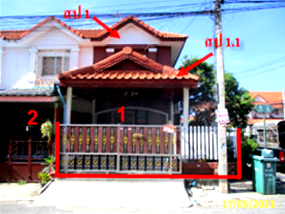 ทาวน์โฮม สมุทรปราการ : ทาวน์เฮ้าส์ 23.9 ตร.วา พฤกษา 34/1(พนาลี) พระสมุทรเจดีย์ สมุทรปราการ 1.9M