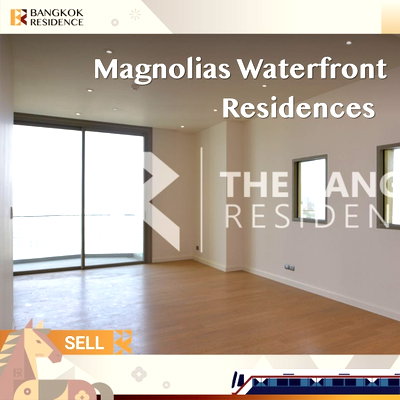ขายคอนโด : ขายคอนโด 💫Magnolias Waterfront Residences ห้องกว้างสวยชั้นสูง 🌃
