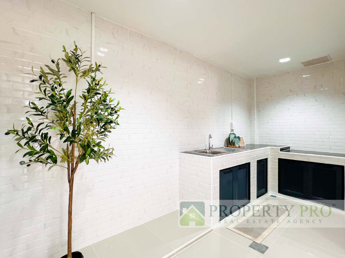 รูป ขาย บ้าน พฤกษา D รังสิต คลอง 3 ทาวน์โฮม 2 ชั้น ขนาด 23 ตรว 120 ตรม 2 นอน 2 น้ำ หลังมุม รีโนเวทใหม่  ใกล้ รังสิต-นครนายก คลองหลวง พหลโยธิน : SL26S-008 - รูปที่ 9/17