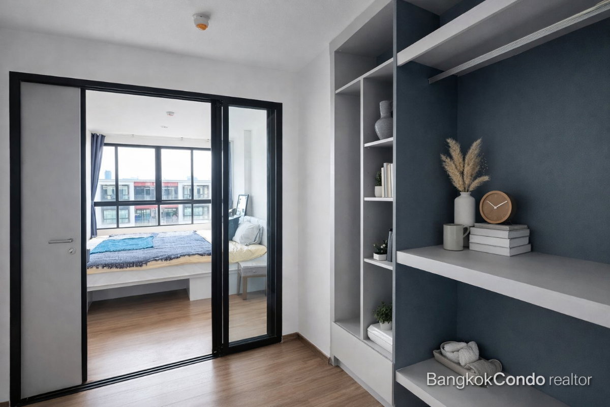 รูป 🍀🍀 Prime condo location 🚆ให้เช่า📌 นิช โมโน พระราม 9(Line:@rent2022)MRT ศูนย์วัฒนธรรมแห่งประเทศไทย✨พร้อมเข้าอยู่  ✨ A11183 - รูปที่ 11/16