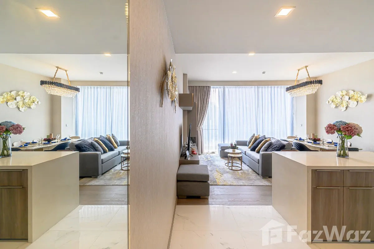 รูป คอนโดให้เช่า 2 ห้องนอน ในโครงการ เซอเลส อโศก 6191455 - รูปที่ 2/17