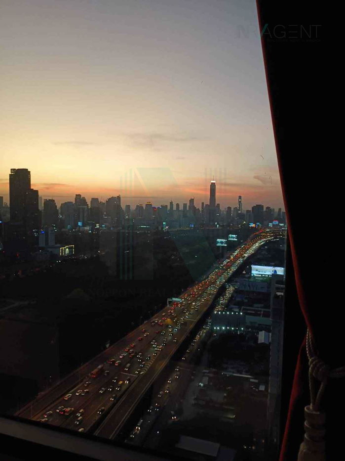 รูป 🎊 ให้เช่าคอนโด ไลฟ์ อโศก ไฮป์ อาคาร 1 ชั้น 38 สตูดิโอ ขนาด 26.00 ตรม ใกล้ Fortune Town - รูปที่ 8/8