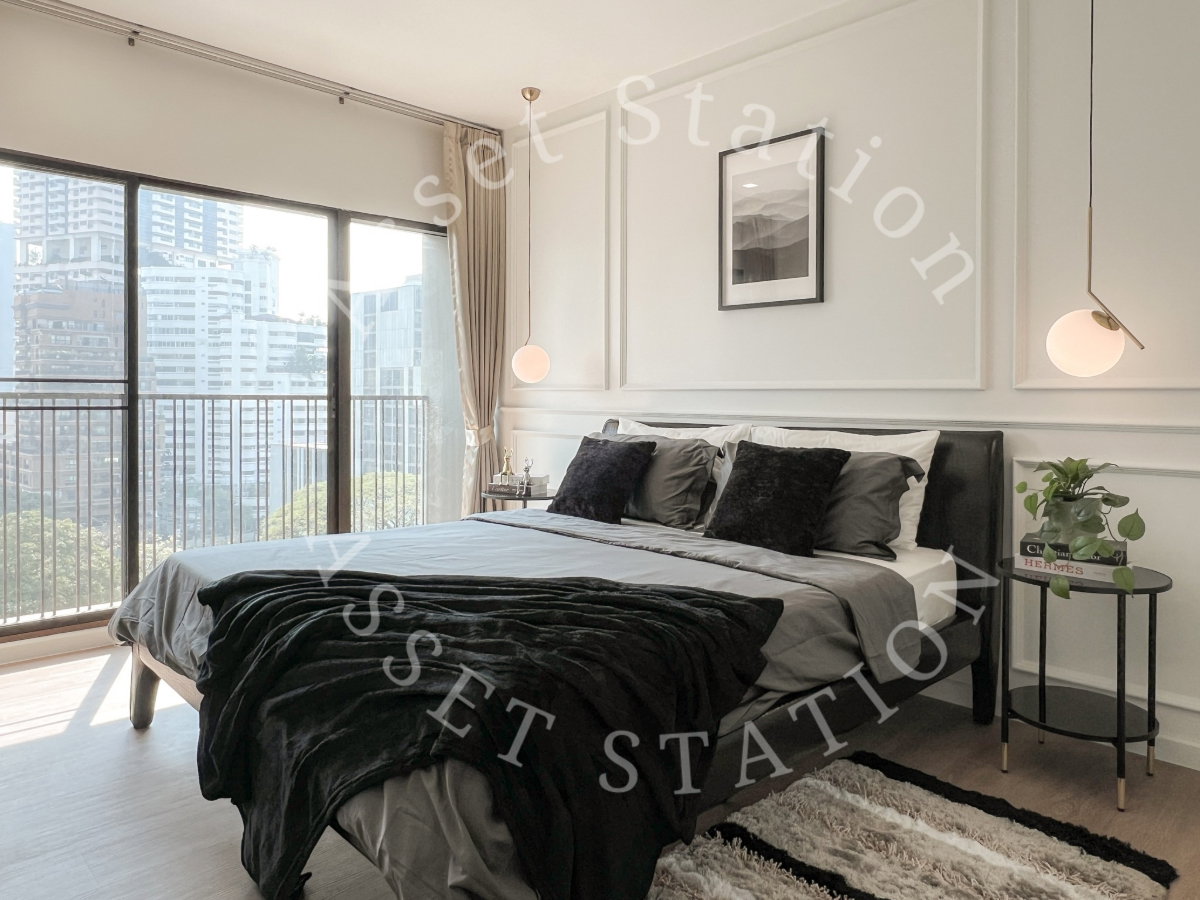 รูป ✨🏢เช่าเลย! NOBLE REFINE ห้องแต่งสวยสไตล์โมเดิร์น กว้างเป็นสัดส่วน วิวตึกสูง🏢 - รูปที่ 1/10