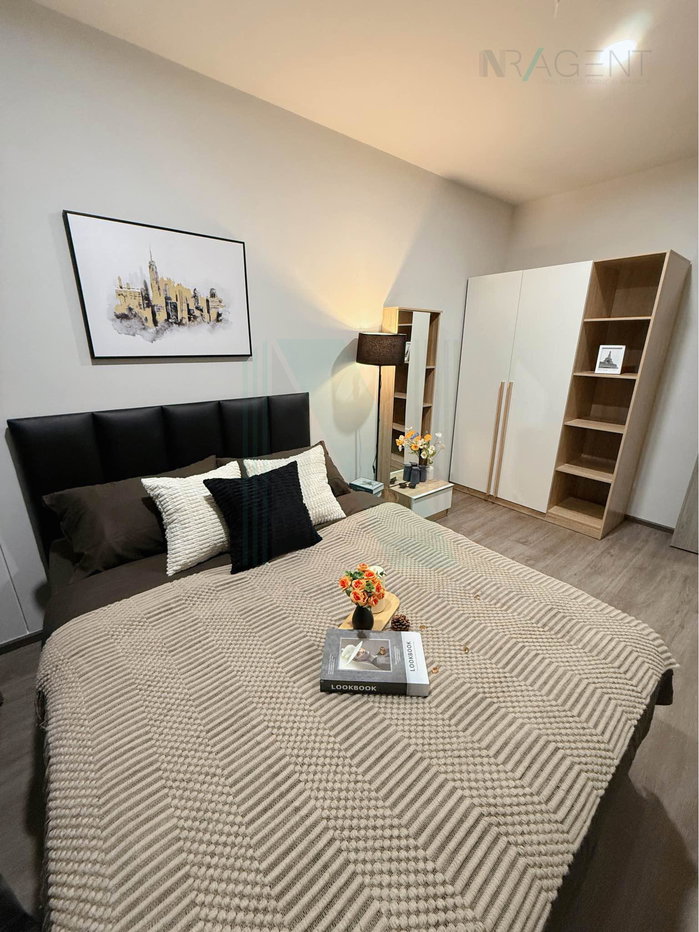 รูป 🚩 ให้เช่าคอนโด ริช พอยท์ แอท บีทีเอส วุฒากาศ อาคาร 1 ชั้น 8 1 ห้องนอน ขนาด 30 ตรม ใกล้ BTS วุฒากาศ - รูปที่ 2/8