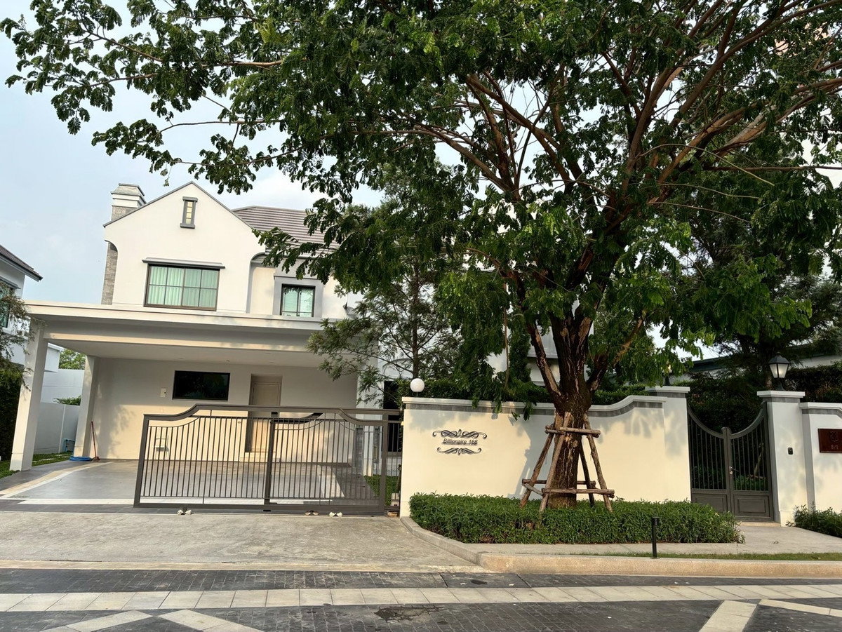 รูป P0658/ขายและปล่อยเช่า Nantawan Rama 9 - New Krungthep Kreetha บ้านหรูสไตล์ French Eclectic หลังใหญ่ พร้อมเข้าอยู่ - รูปที่ 1/19
