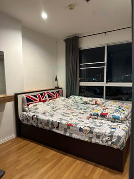 🎉 For Rent Condo LUMPINI PLACE SUKSAWAT-RAMA 2 Building 1, Floor 22,1 bed room, Room size 26 sqm