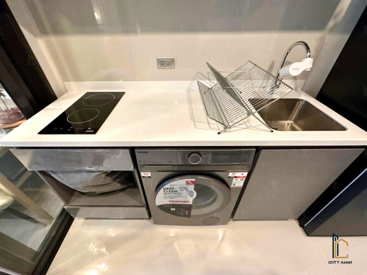 รูป 🔥For Rent!! ready to move-in 1b1b 21k - Life Asoke Hype 📞Call 090 919 9898 - รูปที่ 5/8