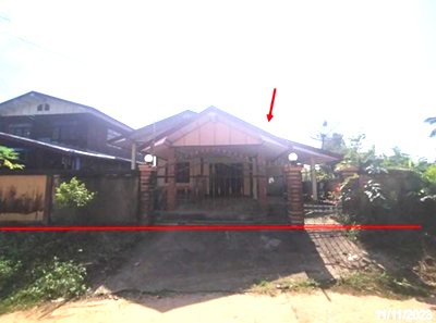 บ้านเดี่ยว อุดรธานี : บ้านเดี่ยว 86 ตร.วา บ้านผือ อุดรธานี 1.2M