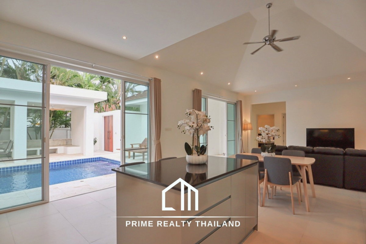 รูป พูลวิลล่ามือสองสุดหรู 3 ห้องนอน พร้อมสระว่ายน้ำส่วนตัว ในโครงการเงียบสงบ - รูปที่ 7/19