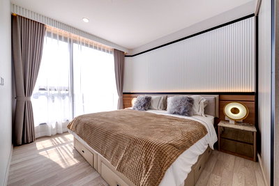 Condos for sale Bang Na Tai : Ideo Mobi Sukhumvit Eastpoint, 3 bedrooms, 10.99 million baht** Effortless Urban Living Next to BTS Bangna 