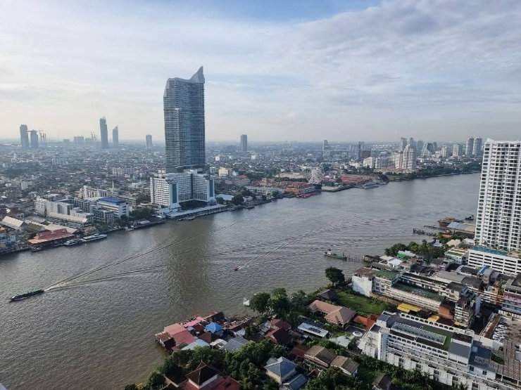 รูป 🌊 วิวหลักล้าน! Chapter Charoennakhon Riverside(B0159) ชั้น 31 ใกล้ Asiatique The Riverfront - รูปที่ 1/9